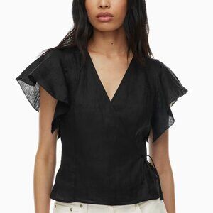 Aritzia - Wilfred Rosebery Linen Blouse